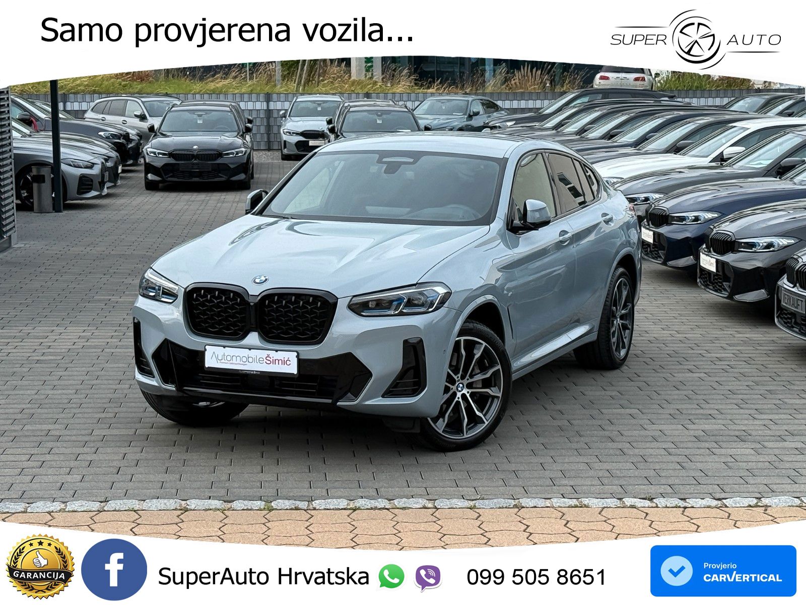 BMW X4 30d (286 KS) xDrive Steptronic M Sport LED+GR SJED+ACC