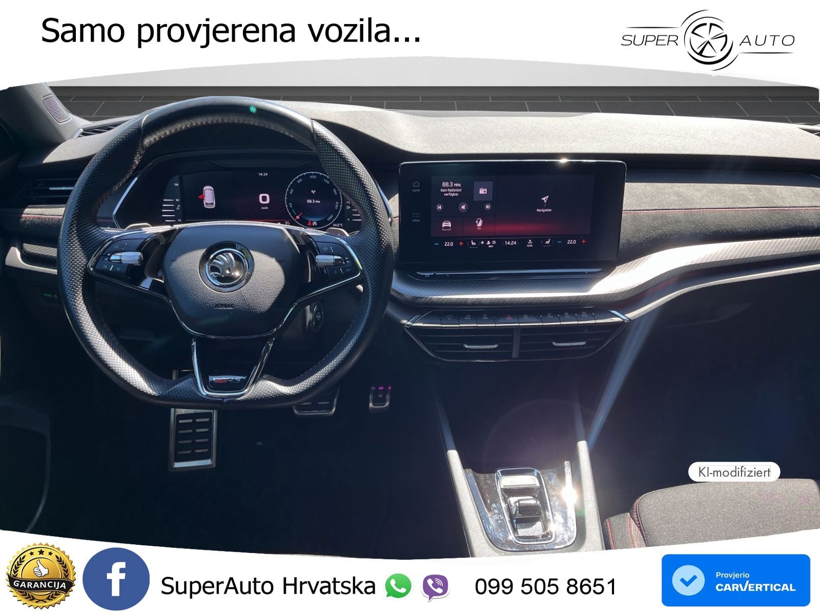 Škoda Octavia Combi RS 2.0 TDI (200 KS) DSG