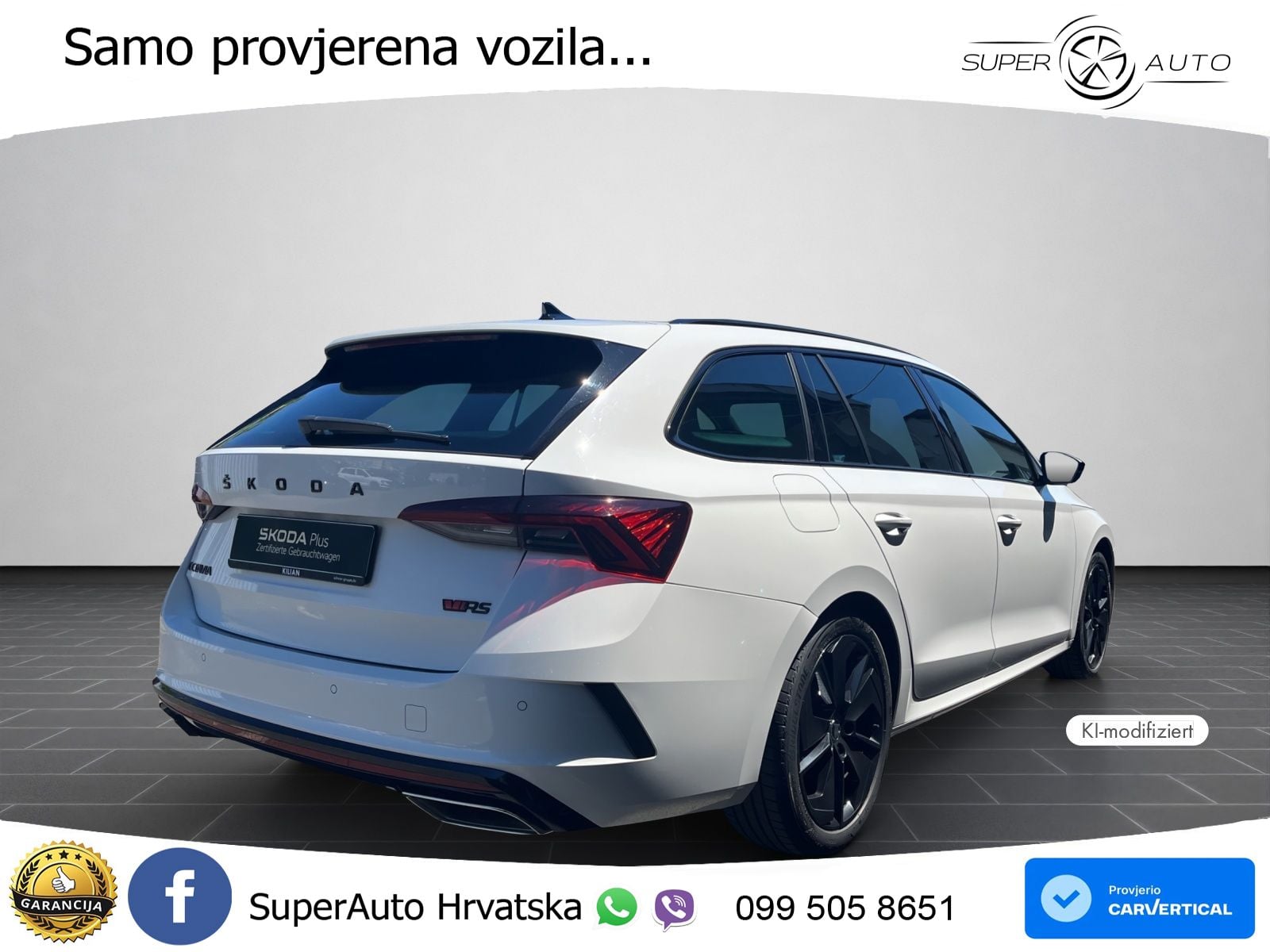 Škoda Octavia Combi RS 2.0 TDI (200 KS) DSG