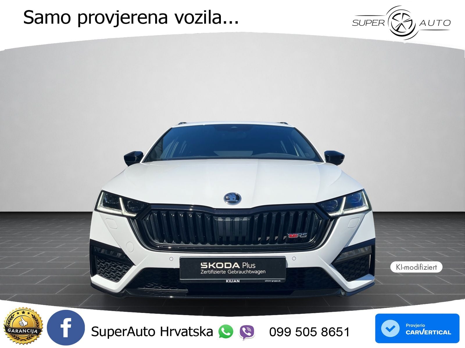 Škoda Octavia Combi RS 2.0 TDI (200 KS) DSG