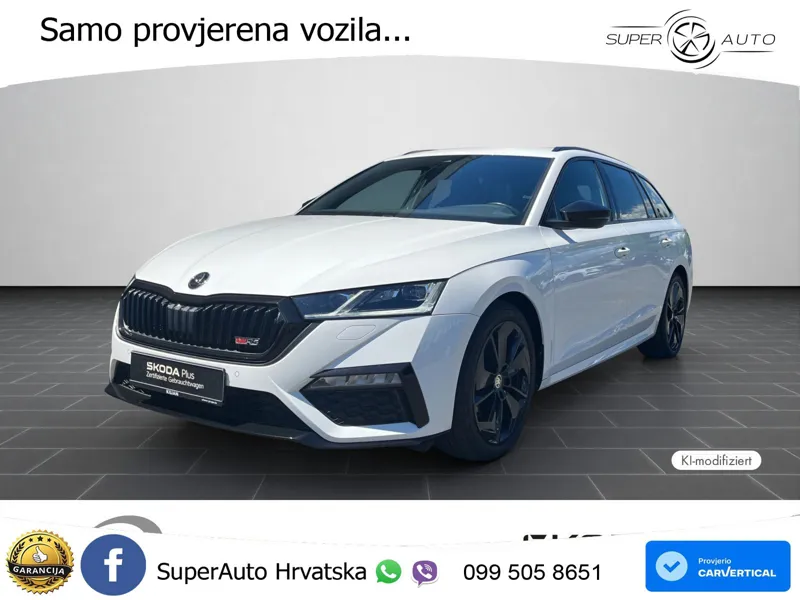 Škoda Octavia Combi RS 2.0 TDI (200 KS) DSG