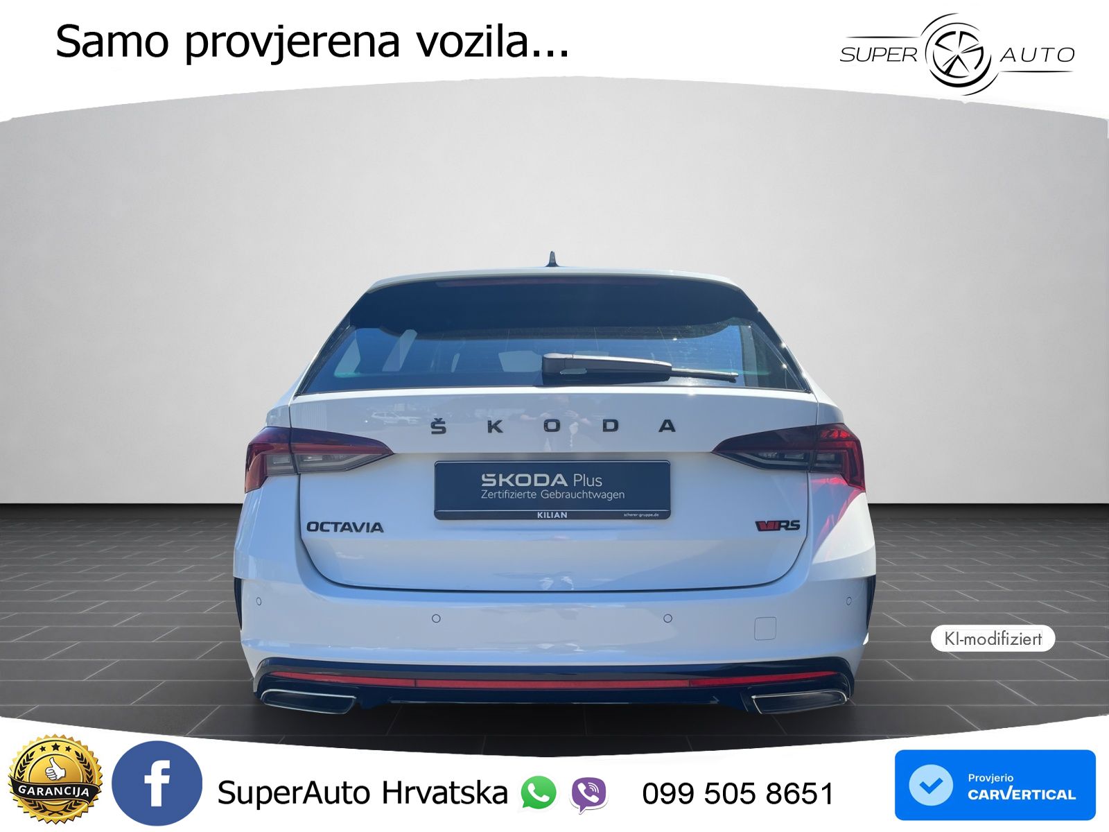 Škoda Octavia Combi RS 2.0 TDI (200 KS) DSG