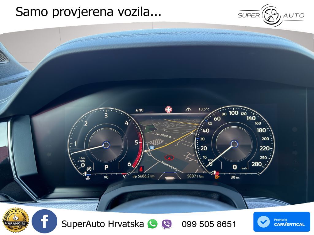 Volkswagen Touareg 3.0 V6 TDI (231 KS) 4MOTION Tiptronic R-Line LED+GR SJED+ACC