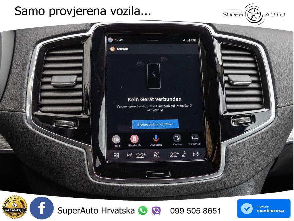 Volvo XC90 2.0 B5 AWD Automatic LED+GR SJED+ACC