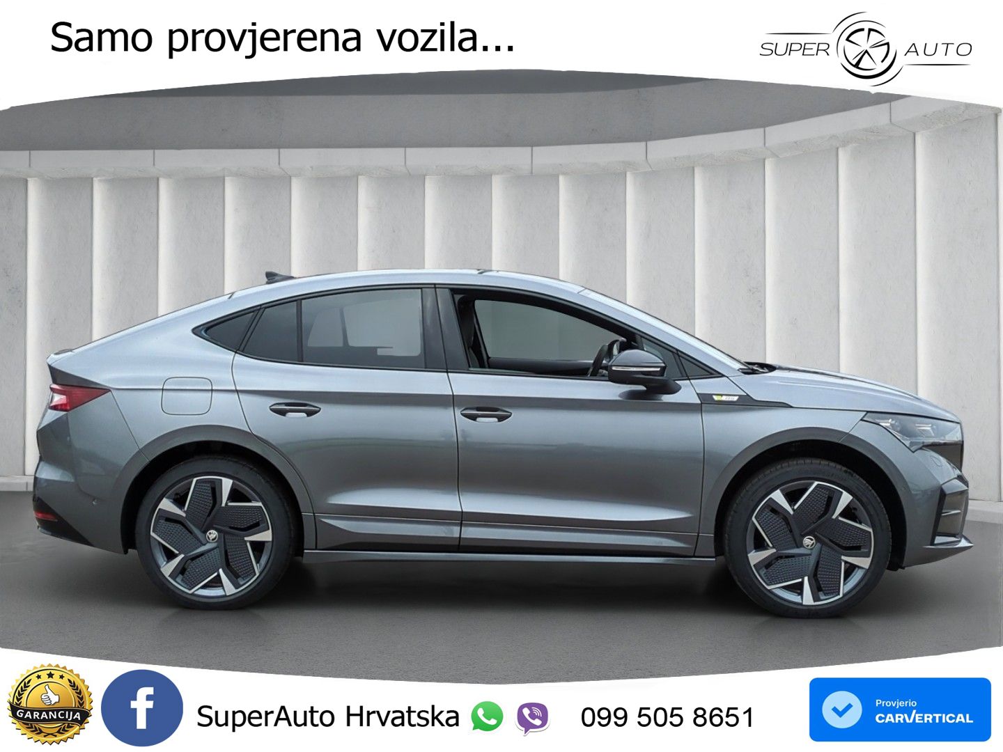 Škoda Enyaq iV RS 82 kWh (340 KS) AWD LED+GR SJED+ACC