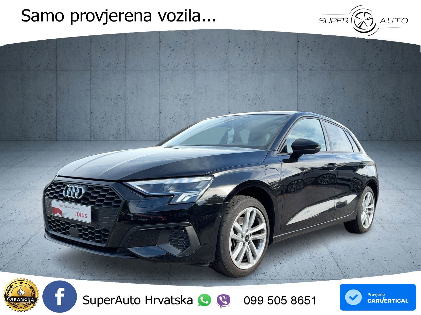 Audi A3 40 TFSIe (204 KS) S tronic LED+GR SJED+ACC