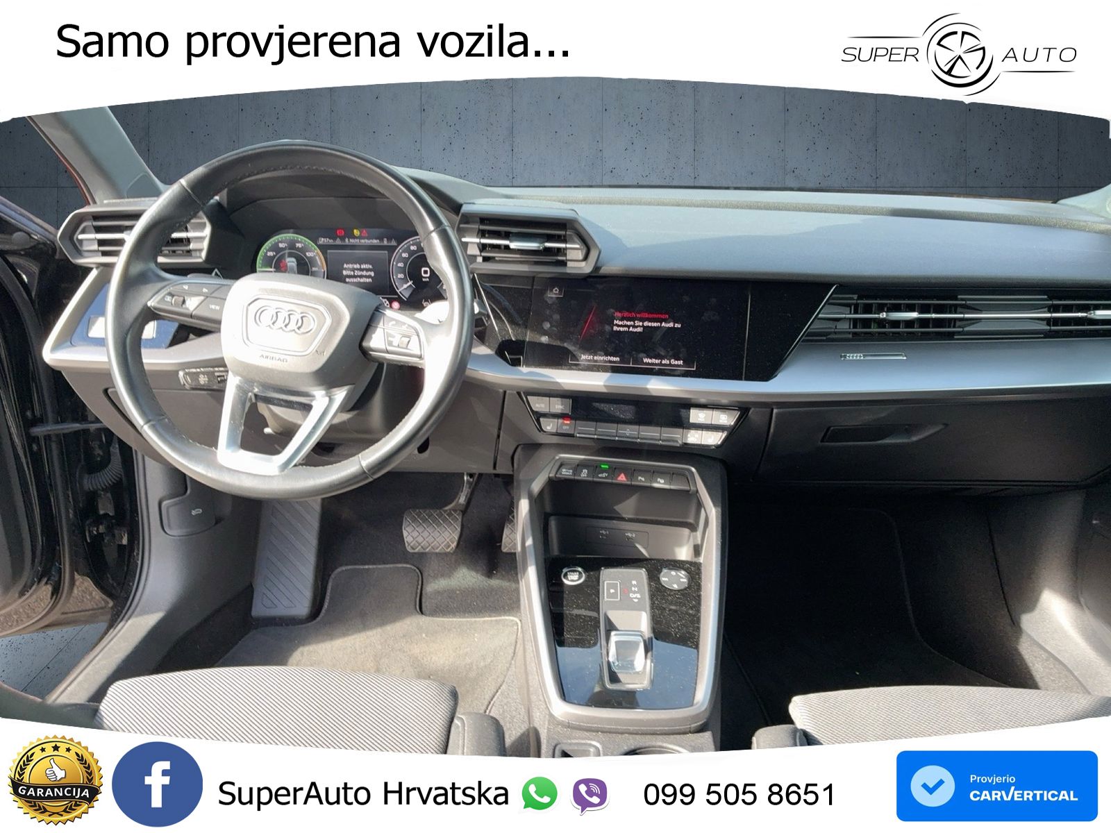 Audi A3 40 TFSIe (204 KS) S tronic LED+GR SJED+ACC