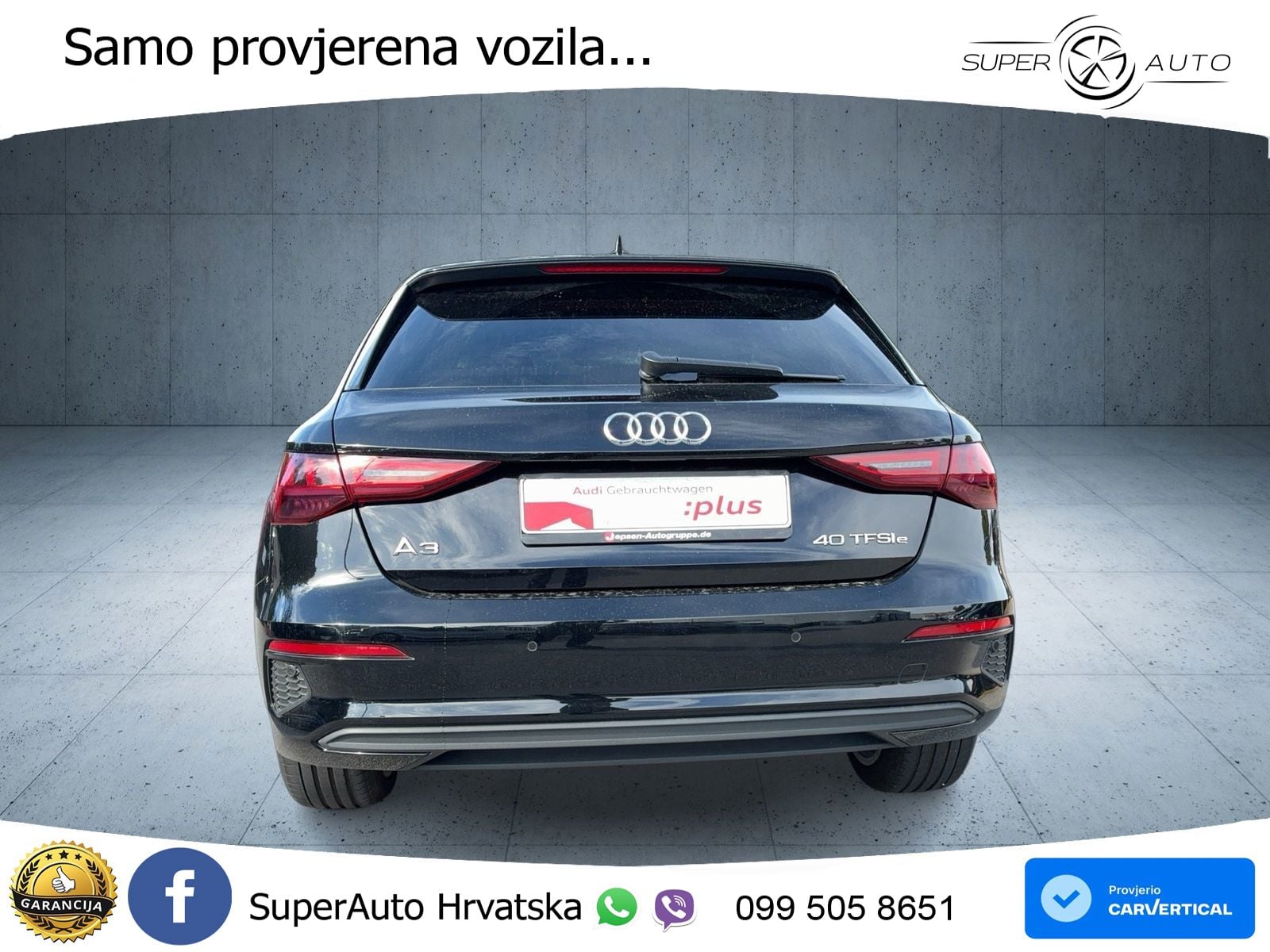 Audi A3 40 TFSIe (204 KS) S tronic LED+GR SJED+ACC