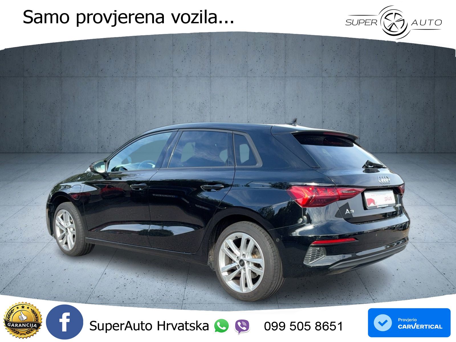 Audi A3 40 TFSIe (204 KS) S tronic LED+GR SJED+ACC