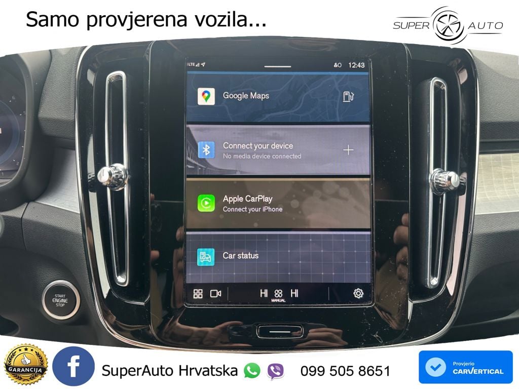 Volvo XC40 2.0 B3 163 KS Automatic LED+ACC