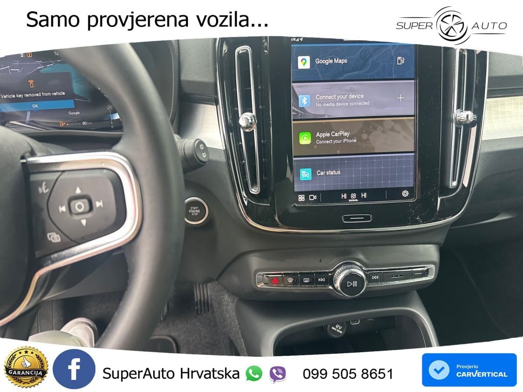 Volvo XC40 2.0 B3 163 KS Automatic LED+ACC