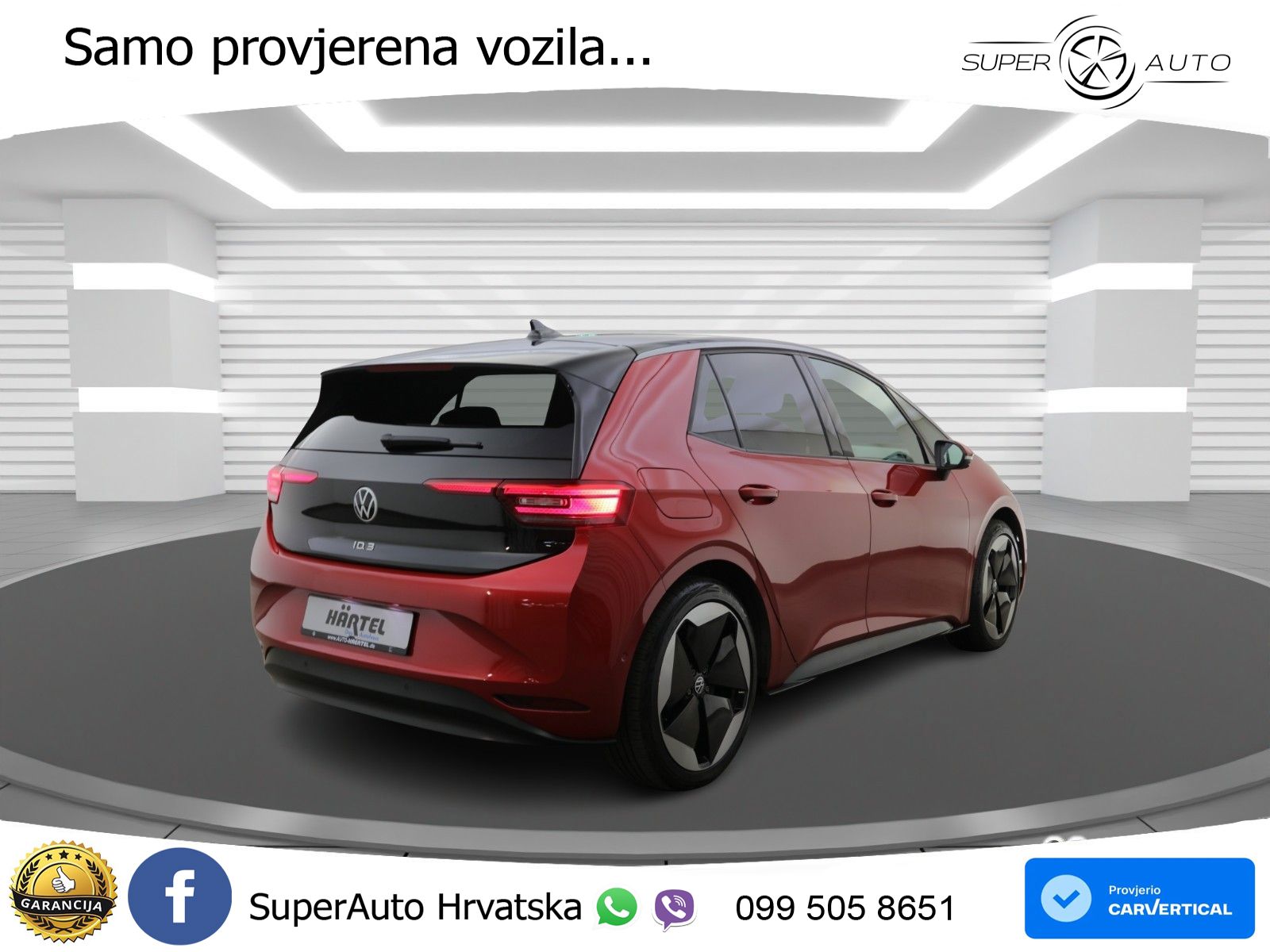 Volkswagen ID.3 Pro 62 kWh (204 KS) LED+GR SJED+ACC