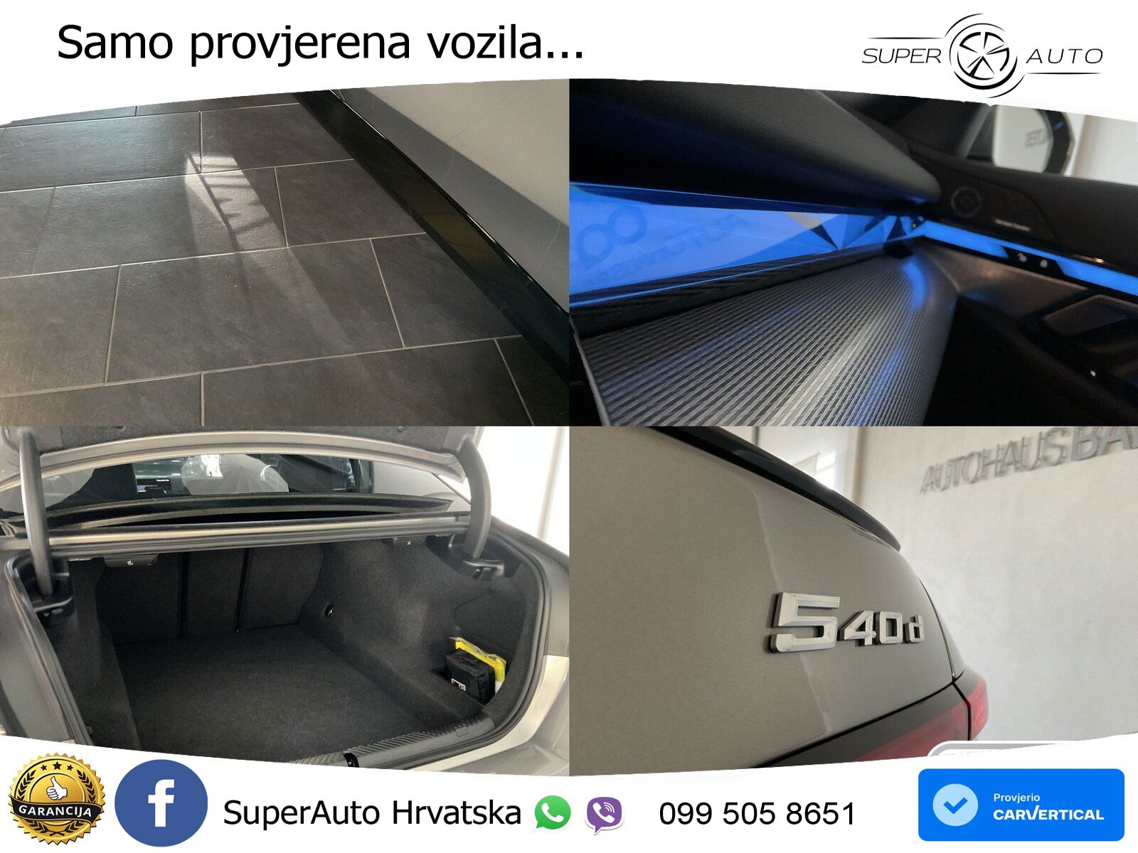 BMW 540d (303 KS) xDrive Steptronic M Sport LED+GR SJED+ACC