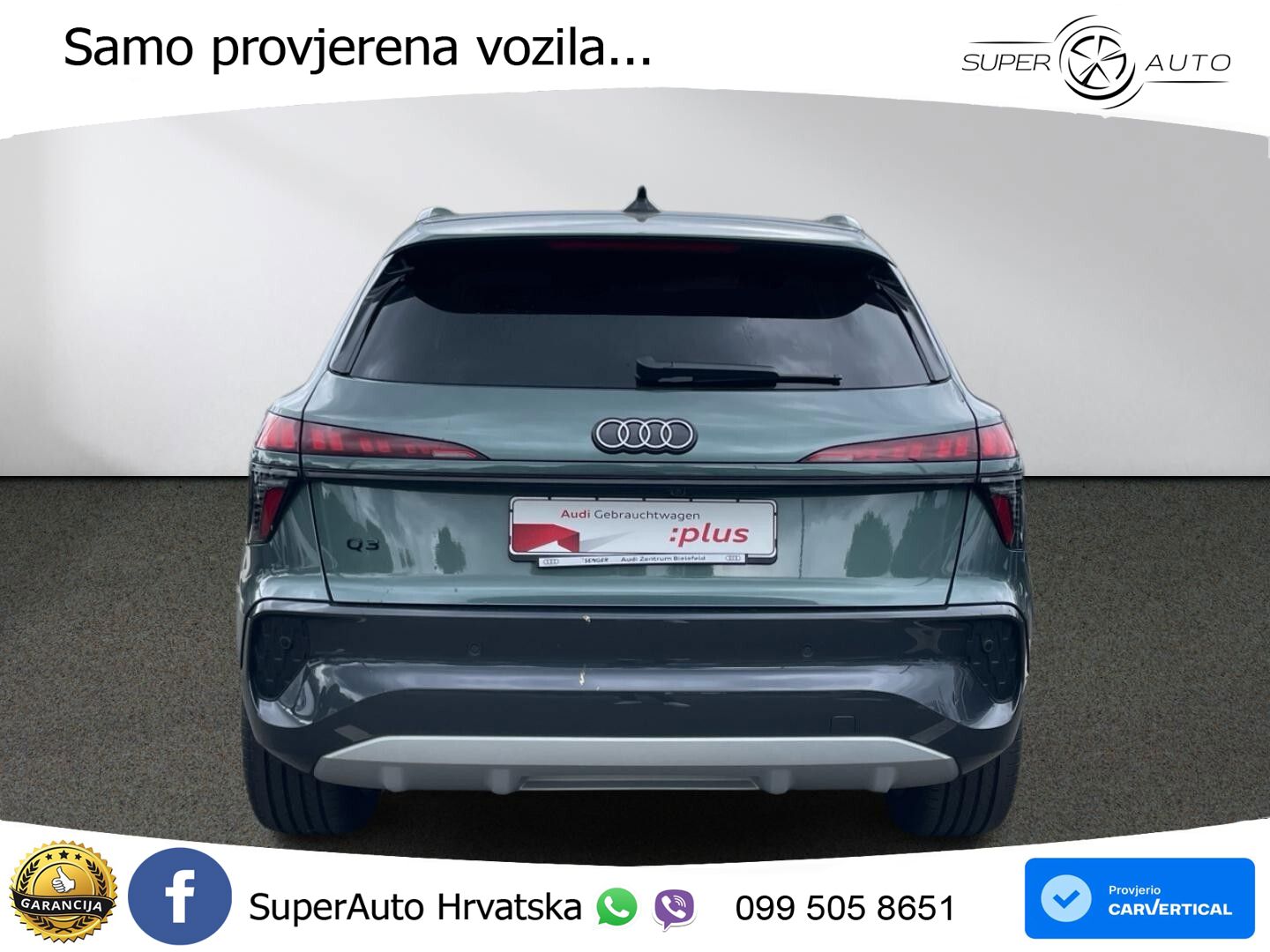 Audi Q3 2.0 TDI (150 KS) S tronic MATRIX+GR SJED+KAM