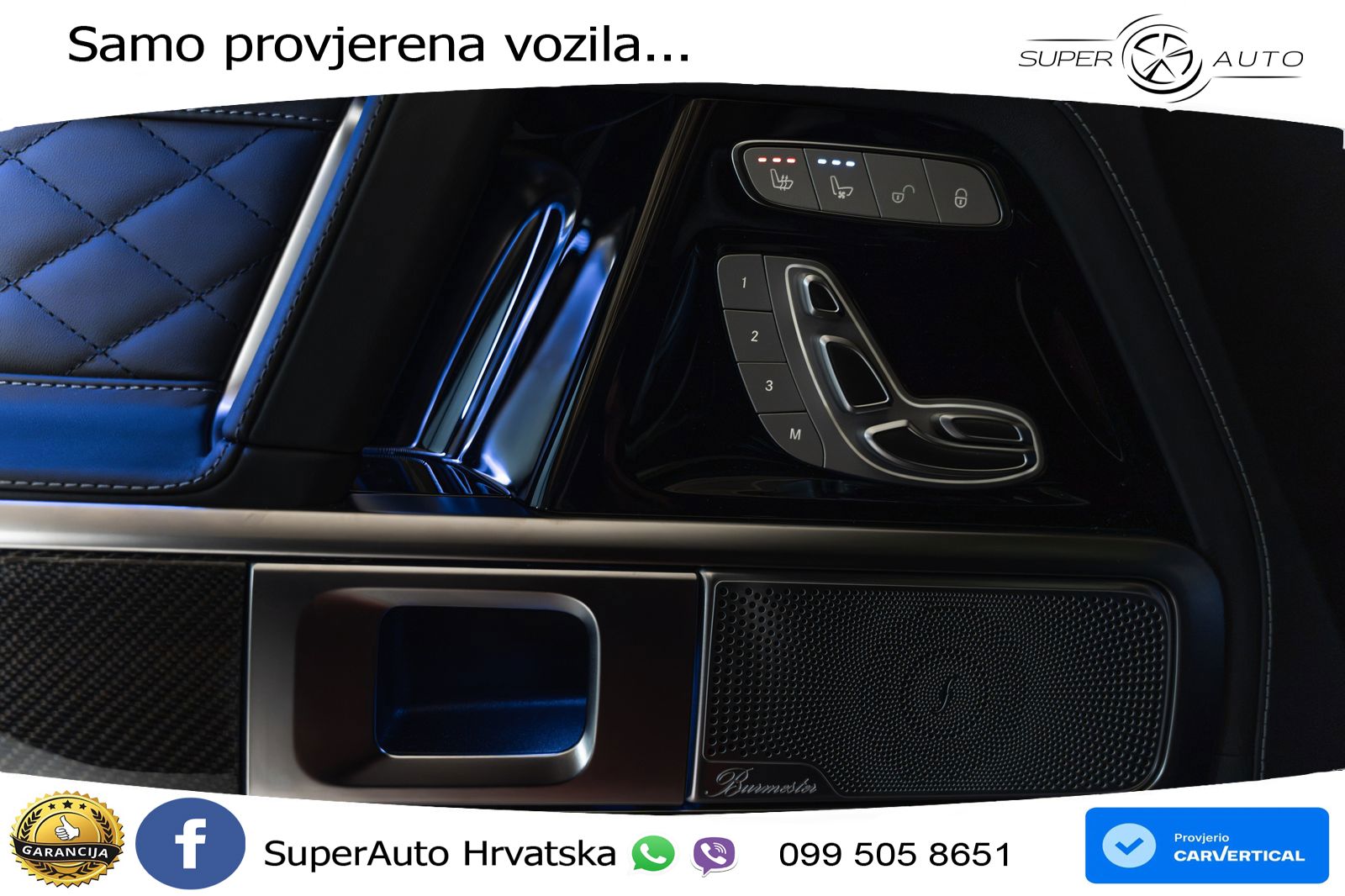 Mercedes AMG G 63 Long V8 (585 KS) 4MATIC 9G-TRONIC AMG SPEEDSHIFT TCT Superior LED+GR SJED+ACC