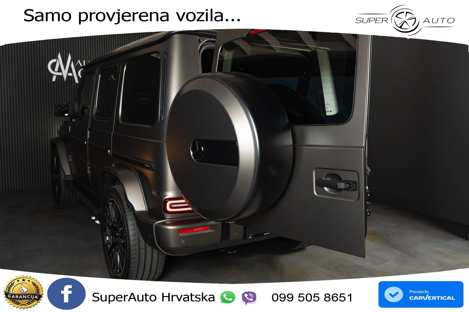 Mercedes AMG G 63 Long V8 (585 KS) 4MATIC 9G-TRONIC AMG SPEEDSHIFT TCT Superior LED+GR SJED+ACC