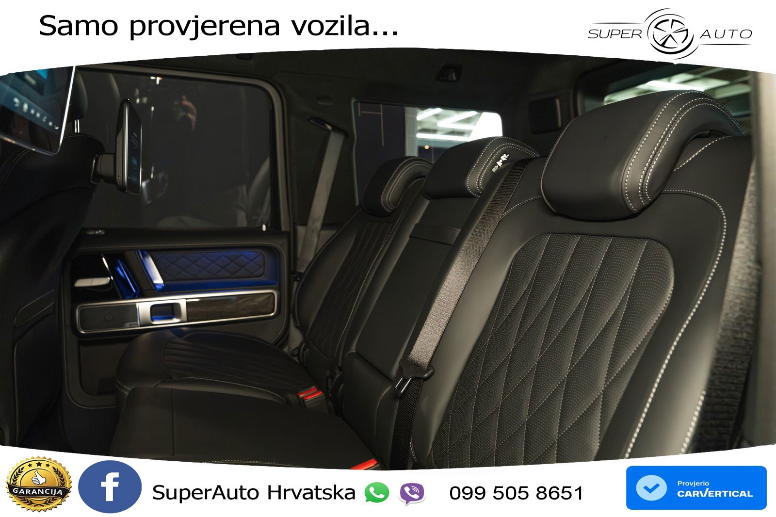 Mercedes AMG G 63 Long V8 (585 KS) 4MATIC 9G-TRONIC AMG SPEEDSHIFT TCT Superior LED+GR SJED+ACC