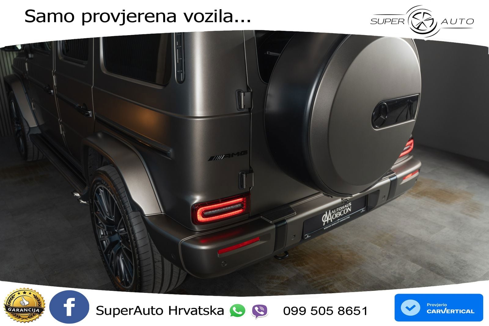 Mercedes AMG G 63 Long V8 (585 KS) 4MATIC 9G-TRONIC AMG SPEEDSHIFT TCT Superior LED+GR SJED+ACC