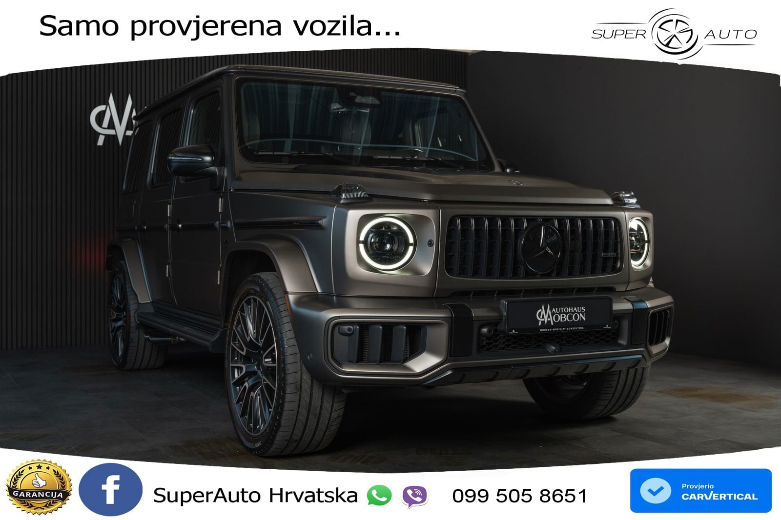 Mercedes AMG G 63 Long V8 (585 KS) 4MATIC 9G-TRONIC AMG SPEEDSHIFT TCT Superior LED+GR SJED+ACC