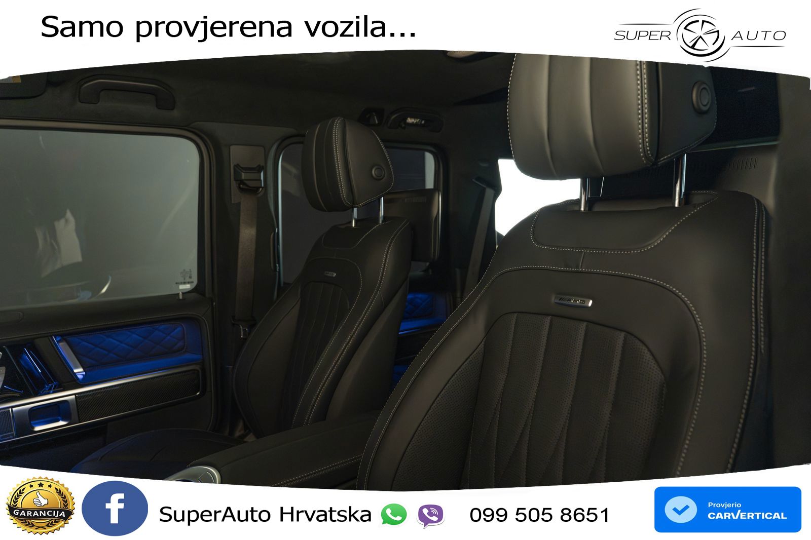 Mercedes AMG G 63 Long V8 (585 KS) 4MATIC 9G-TRONIC AMG SPEEDSHIFT TCT Superior LED+GR SJED+ACC