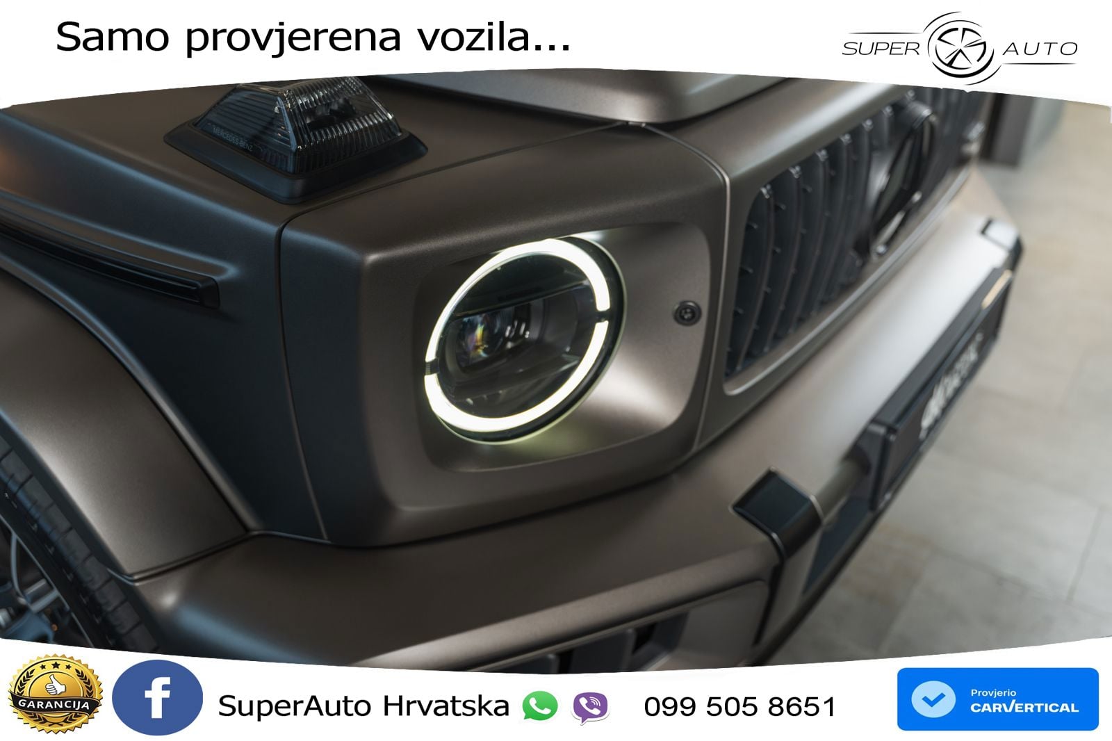 Mercedes AMG G 63 Long V8 (585 KS) 4MATIC 9G-TRONIC AMG SPEEDSHIFT TCT Superior LED+GR SJED+ACC