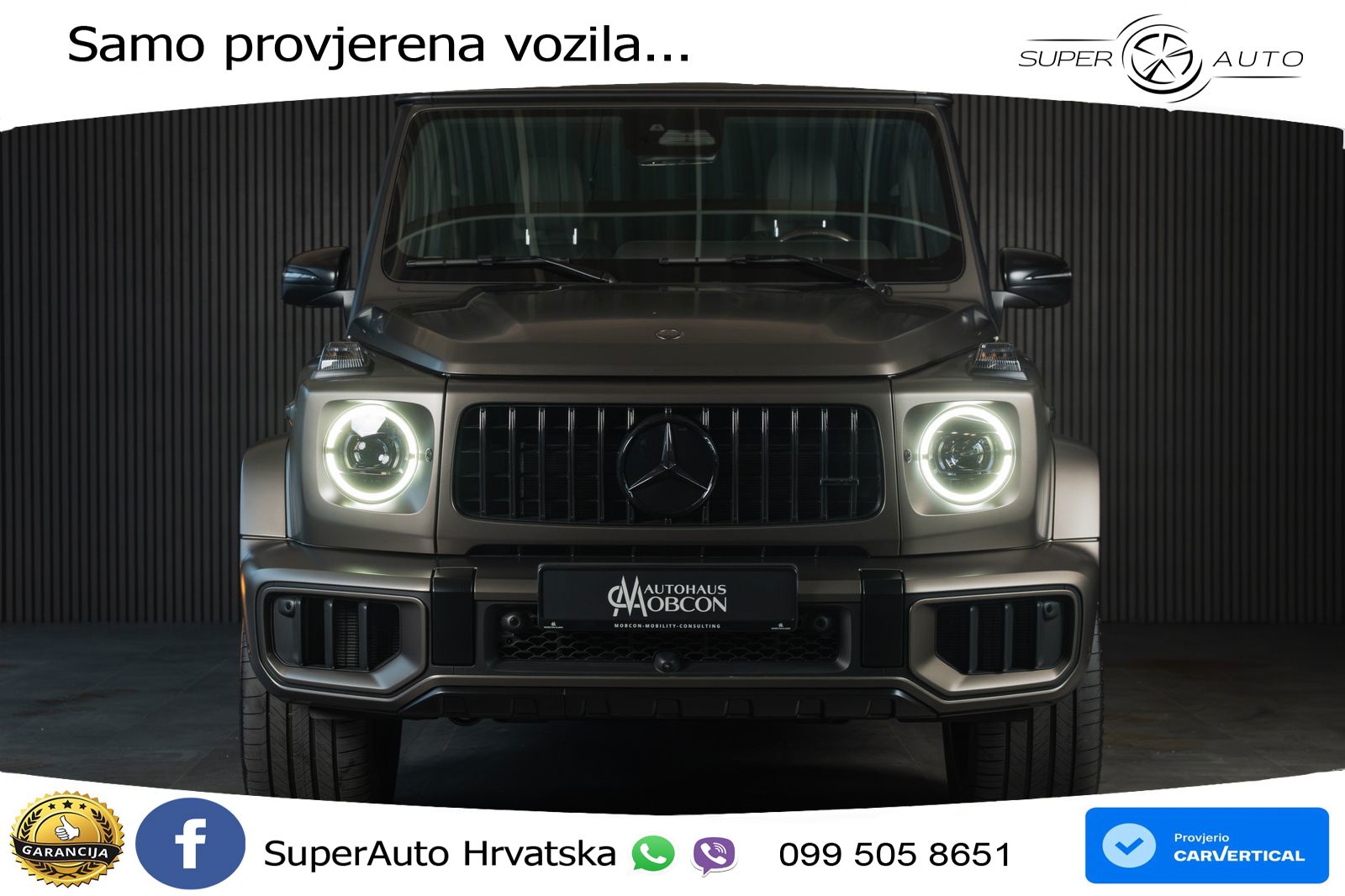 Mercedes AMG G 63 Long V8 (585 KS) 4MATIC 9G-TRONIC AMG SPEEDSHIFT TCT Superior LED+GR SJED+ACC