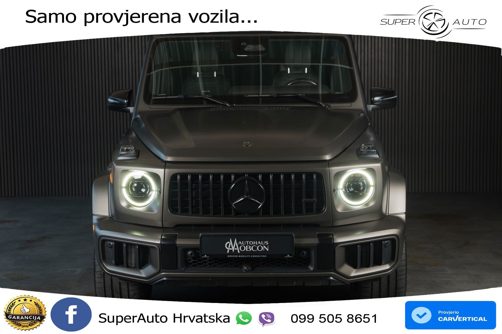 Mercedes AMG G 63 Long V8 (585 KS) 4MATIC 9G-TRONIC AMG SPEEDSHIFT TCT Superior LED+GR SJED+ACC