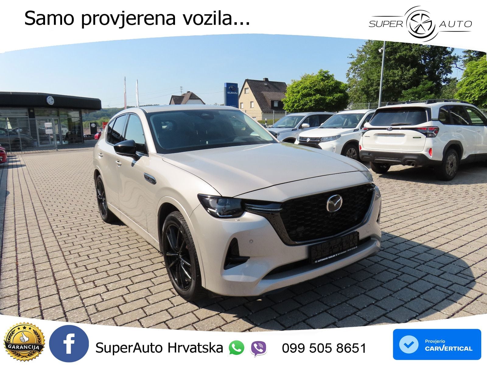 Mazda CX-60 2.5 e-Skyactiv (328 KS) AWD Automatic LED+GR SJED+ACC