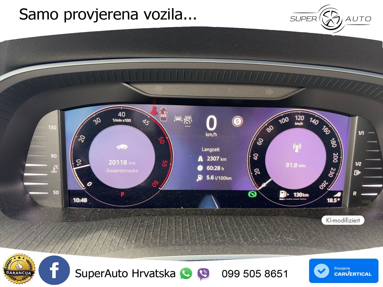 Škoda Octavia Combi 2.0 TDI (150 KS) DSG LED+GR SJED+ACC