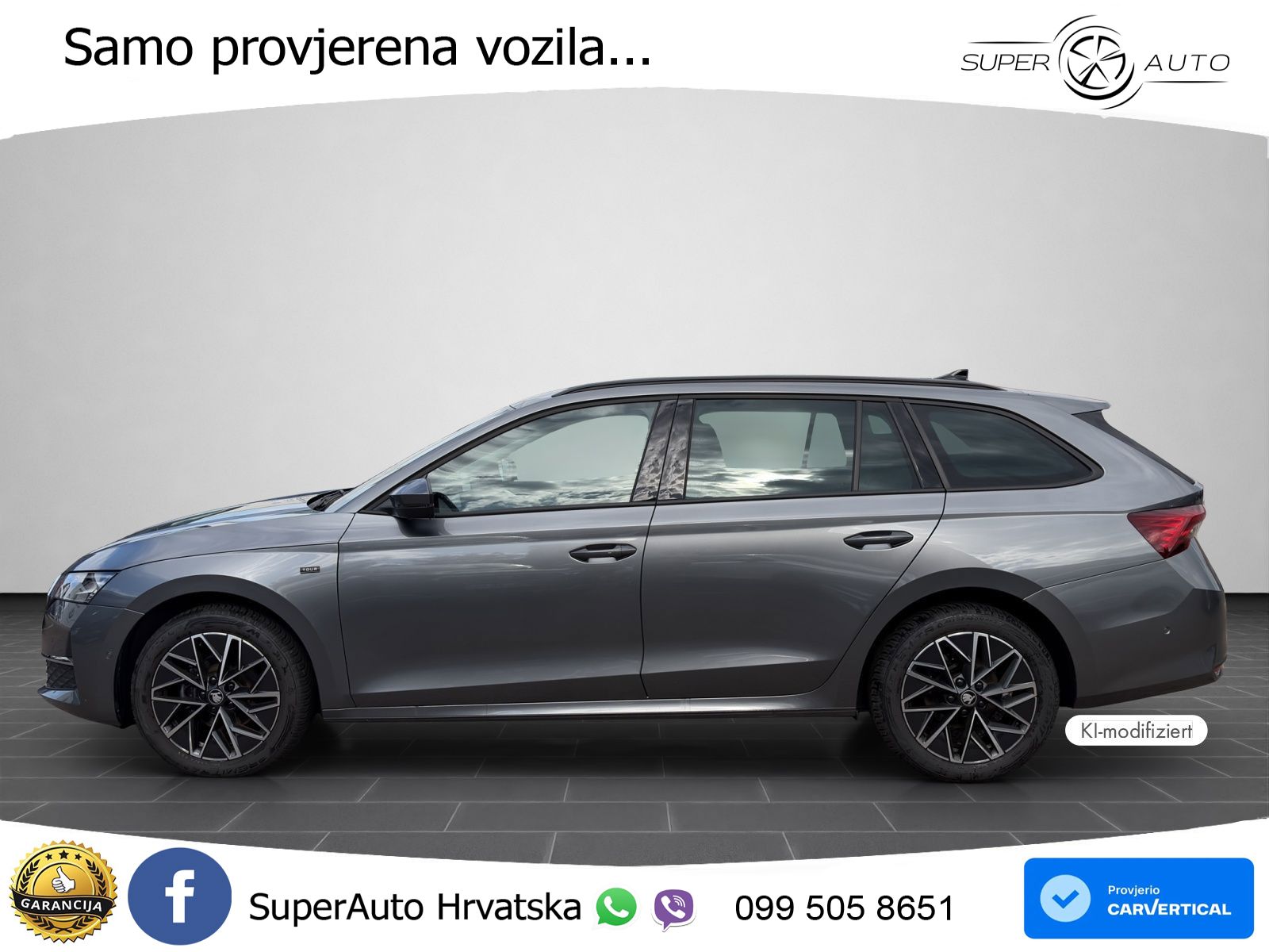 Škoda Octavia Combi 2.0 TDI (150 KS) DSG LED+GR SJED+ACC