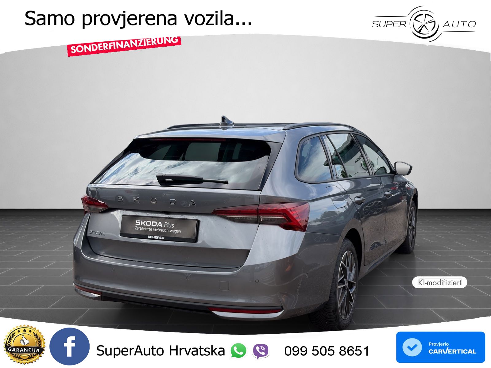 Škoda Octavia Combi 2.0 TDI (150 KS) DSG LED+GR SJED+ACC