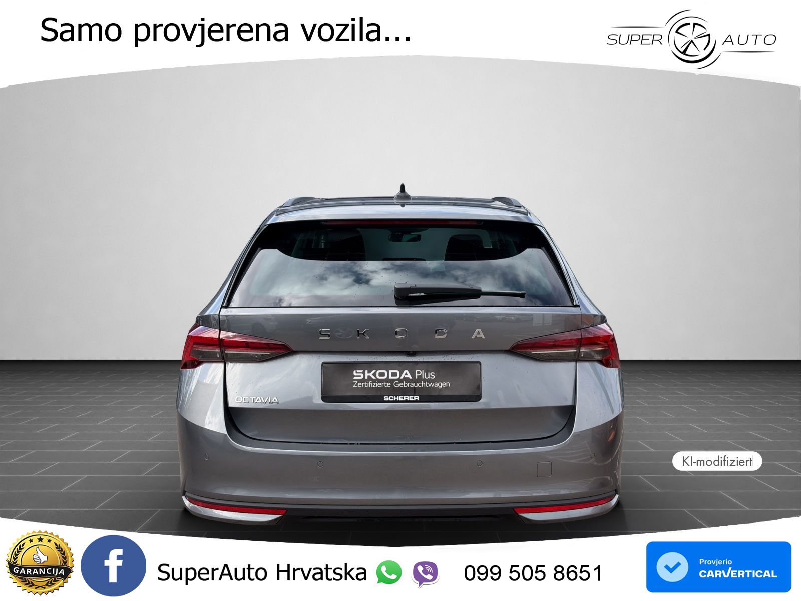 Škoda Octavia Combi 2.0 TDI (150 KS) DSG LED+GR SJED+ACC