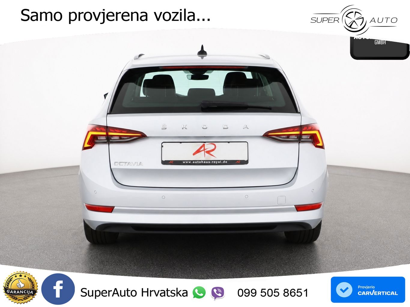 Škoda Octavia Combi 2.0 TDI (150 KS) DSG LED+GR SJED+ACC