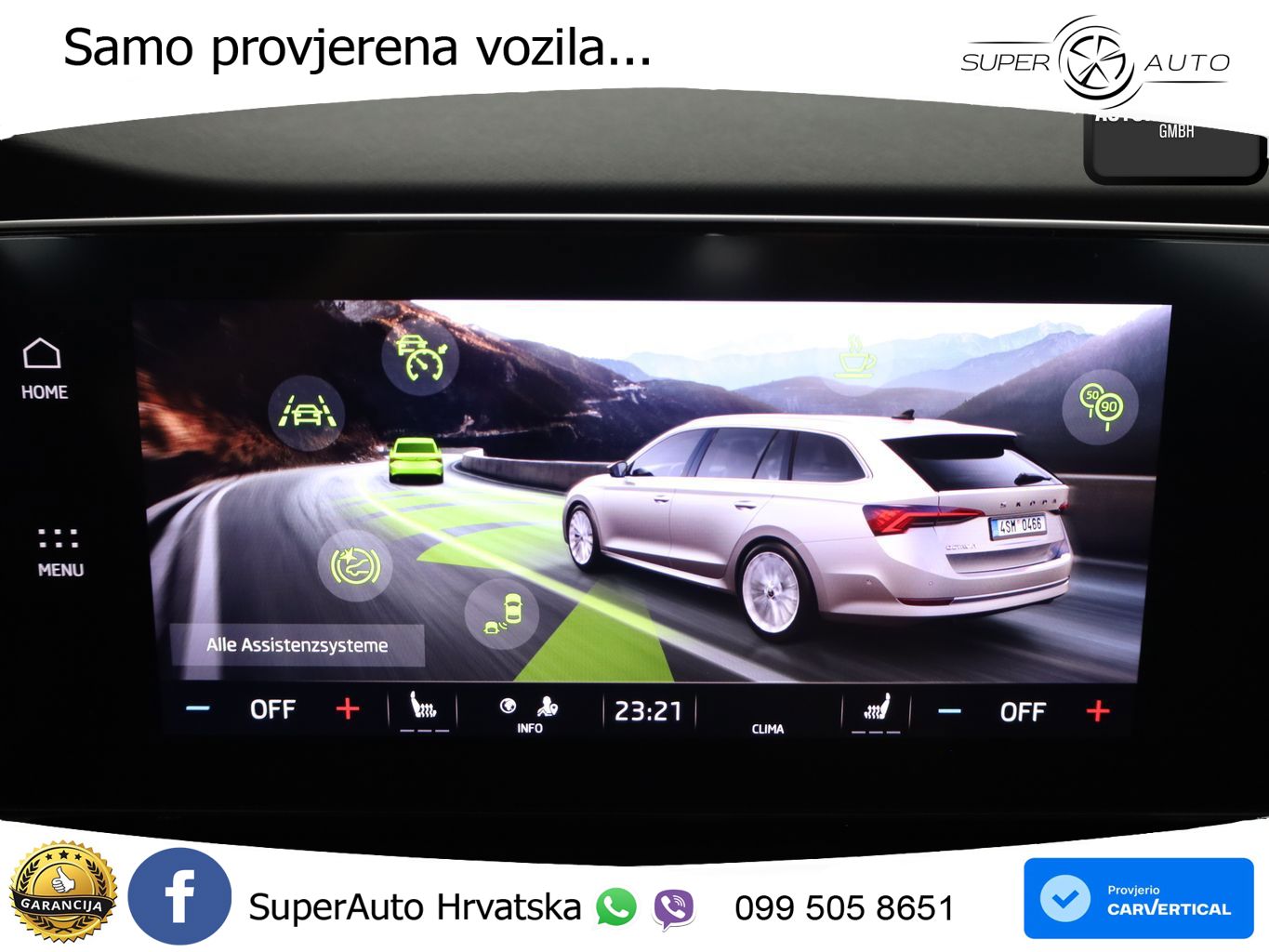 Škoda Octavia Combi 2.0 TDI (150 KS) DSG LED+GR SJED+ACC