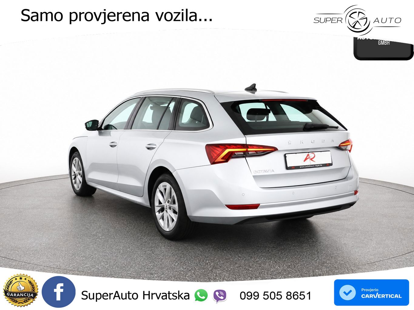 Škoda Octavia Combi 2.0 TDI (150 KS) DSG LED+GR SJED+ACC