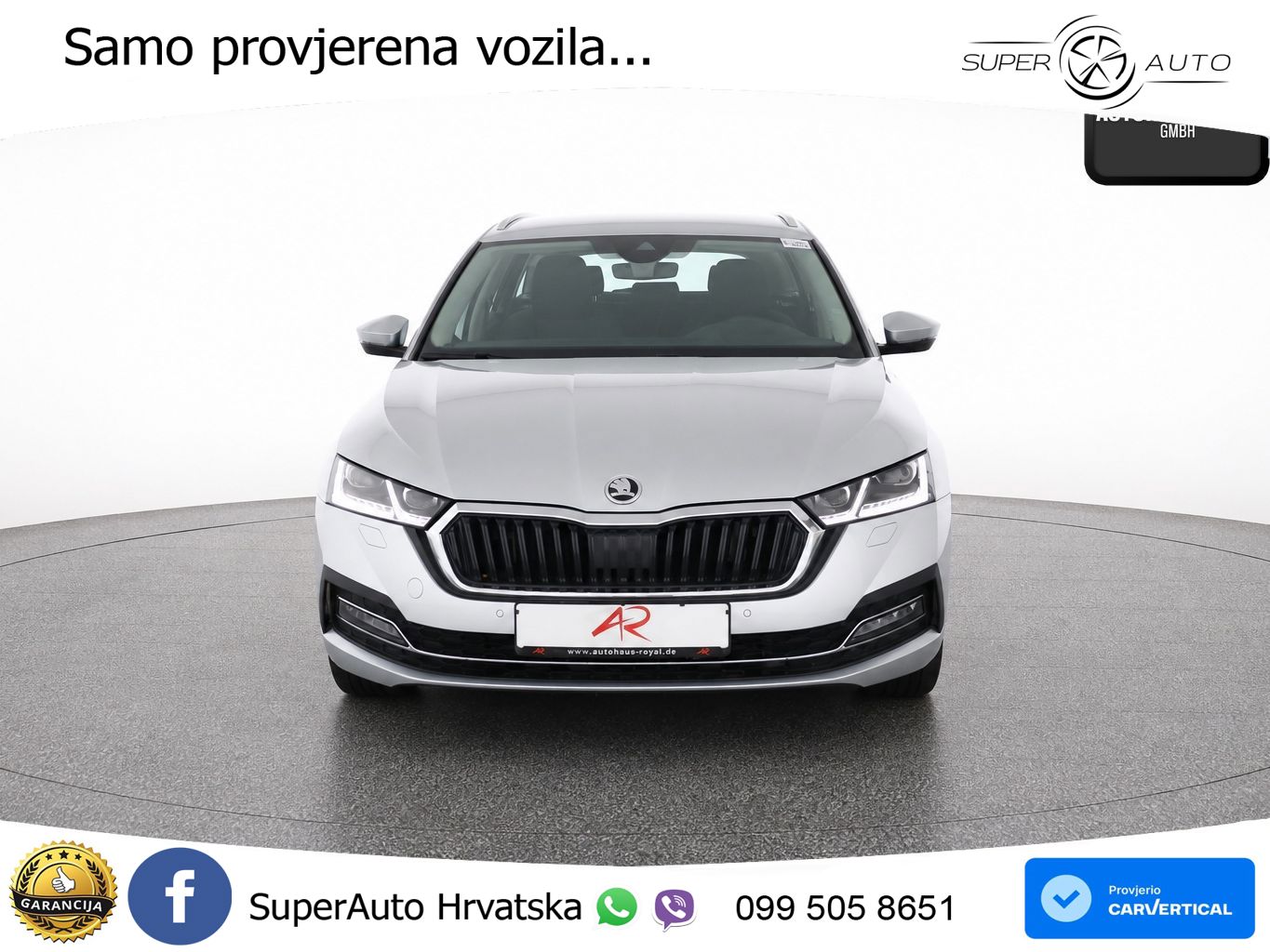 Škoda Octavia Combi 2.0 TDI (150 KS) DSG LED+GR SJED+ACC