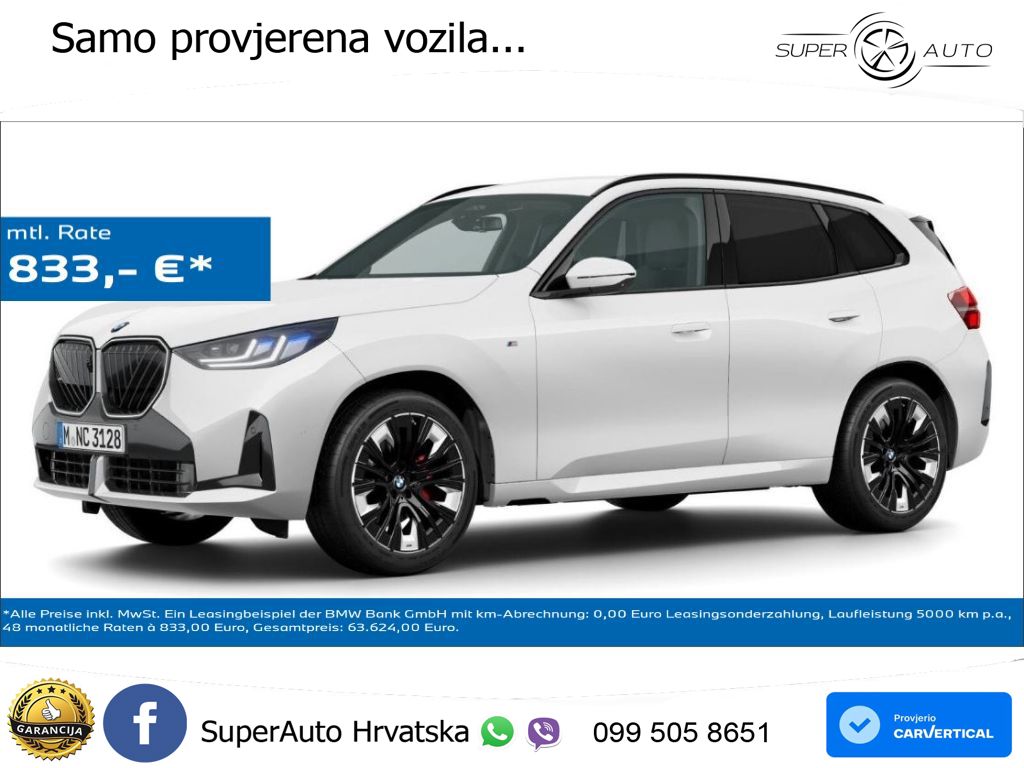BMW X3 20d xDrive Steptronic M Sport LED+GR SJED+ACC