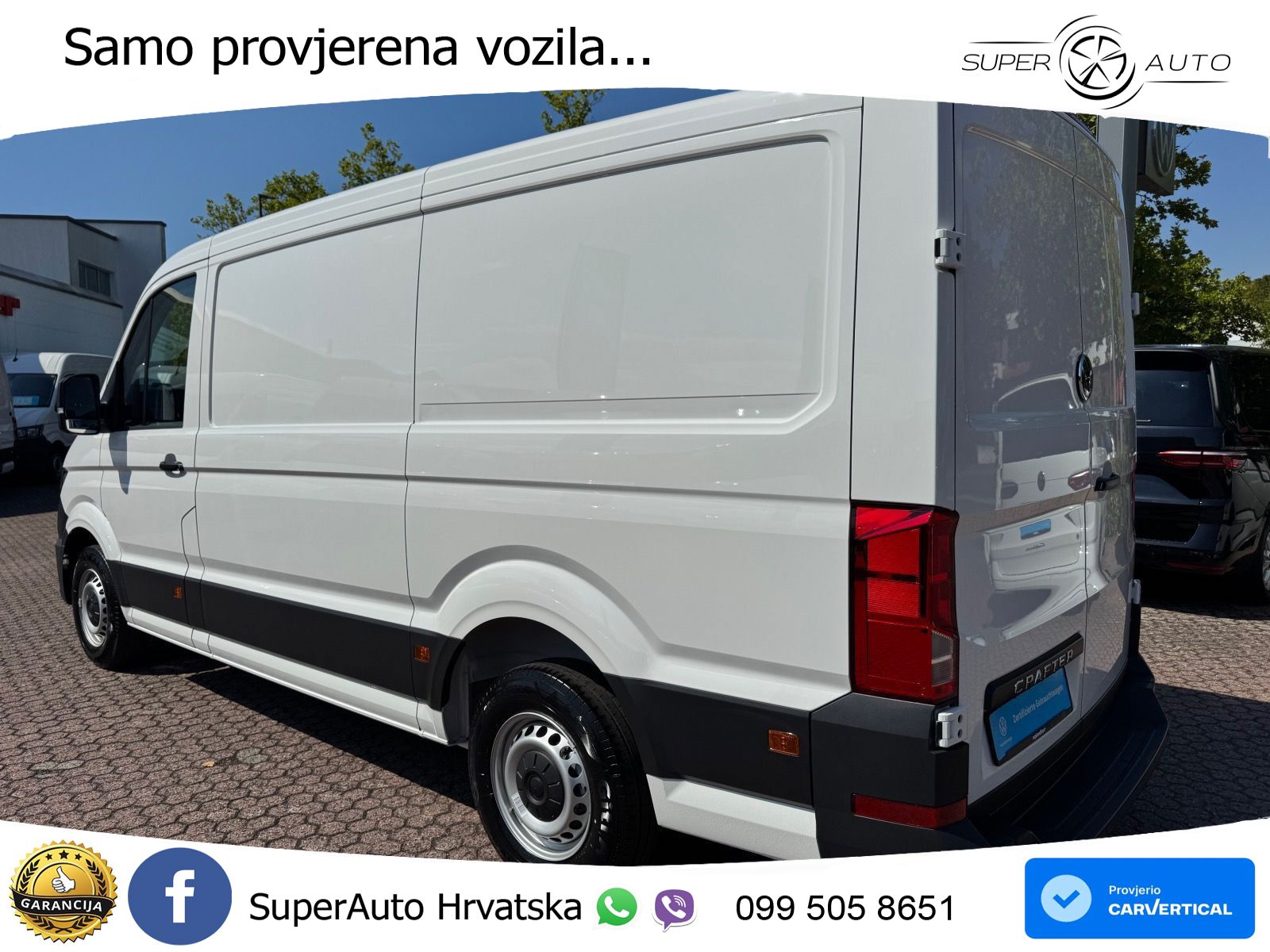 Volkswagen Crafter 35 Kasten L2H1 / Bluetooth, Klima, PDC 140 KS