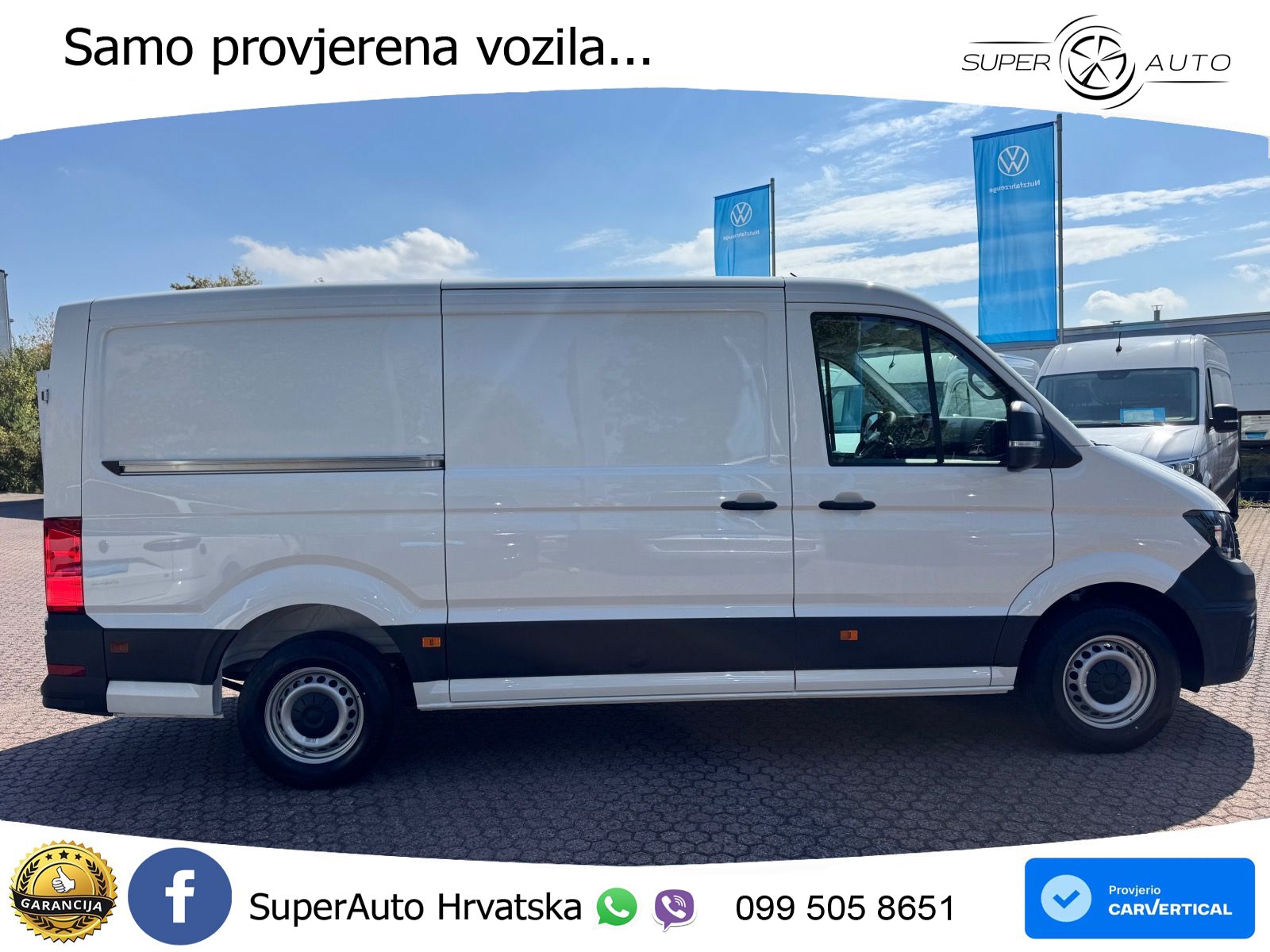 Volkswagen Crafter 35 Kasten L2H1 / Bluetooth, Klima, PDC 140 KS