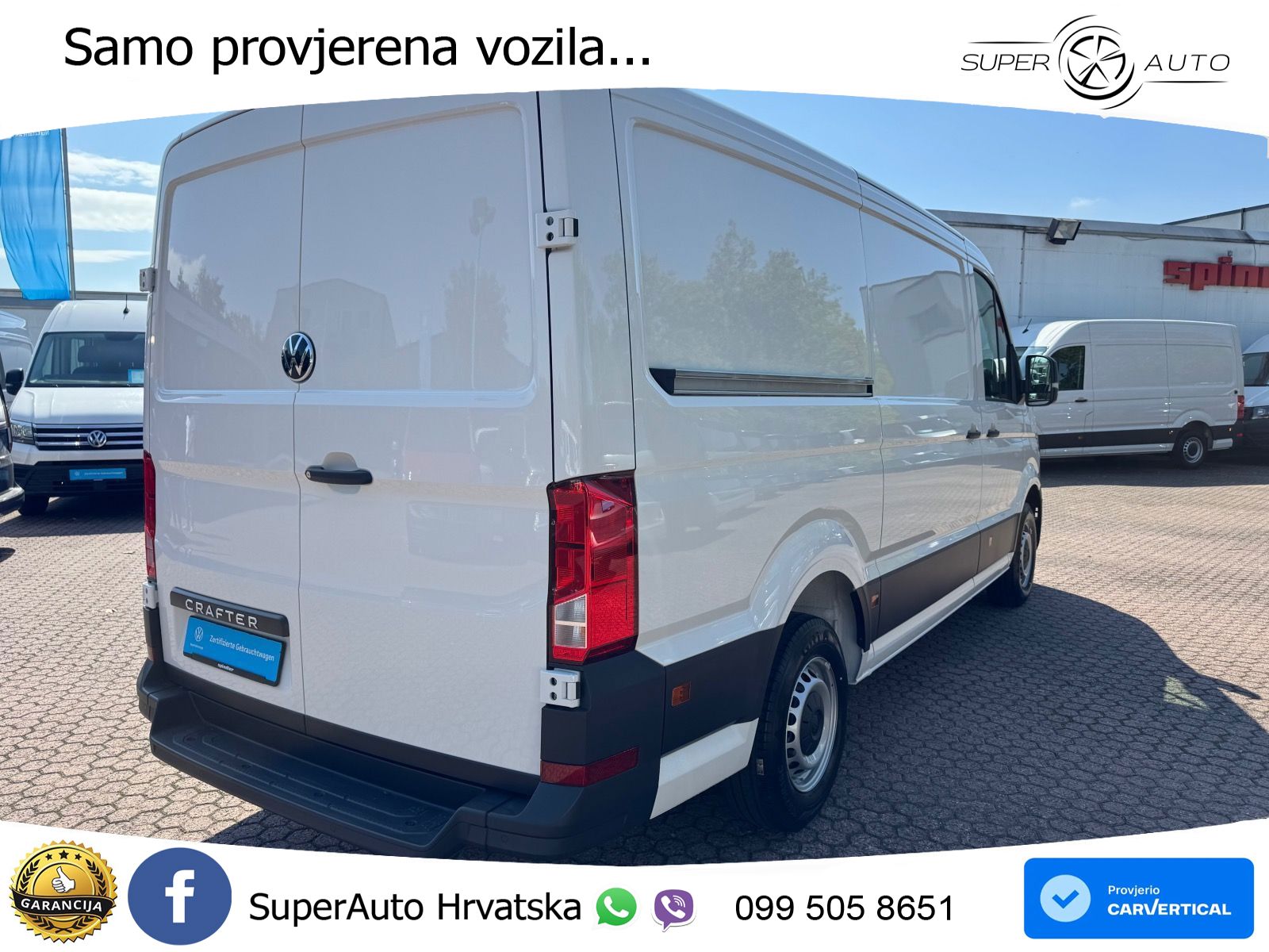 Volkswagen Crafter 35 Kasten L2H1 / Bluetooth, Klima, PDC 140 KS