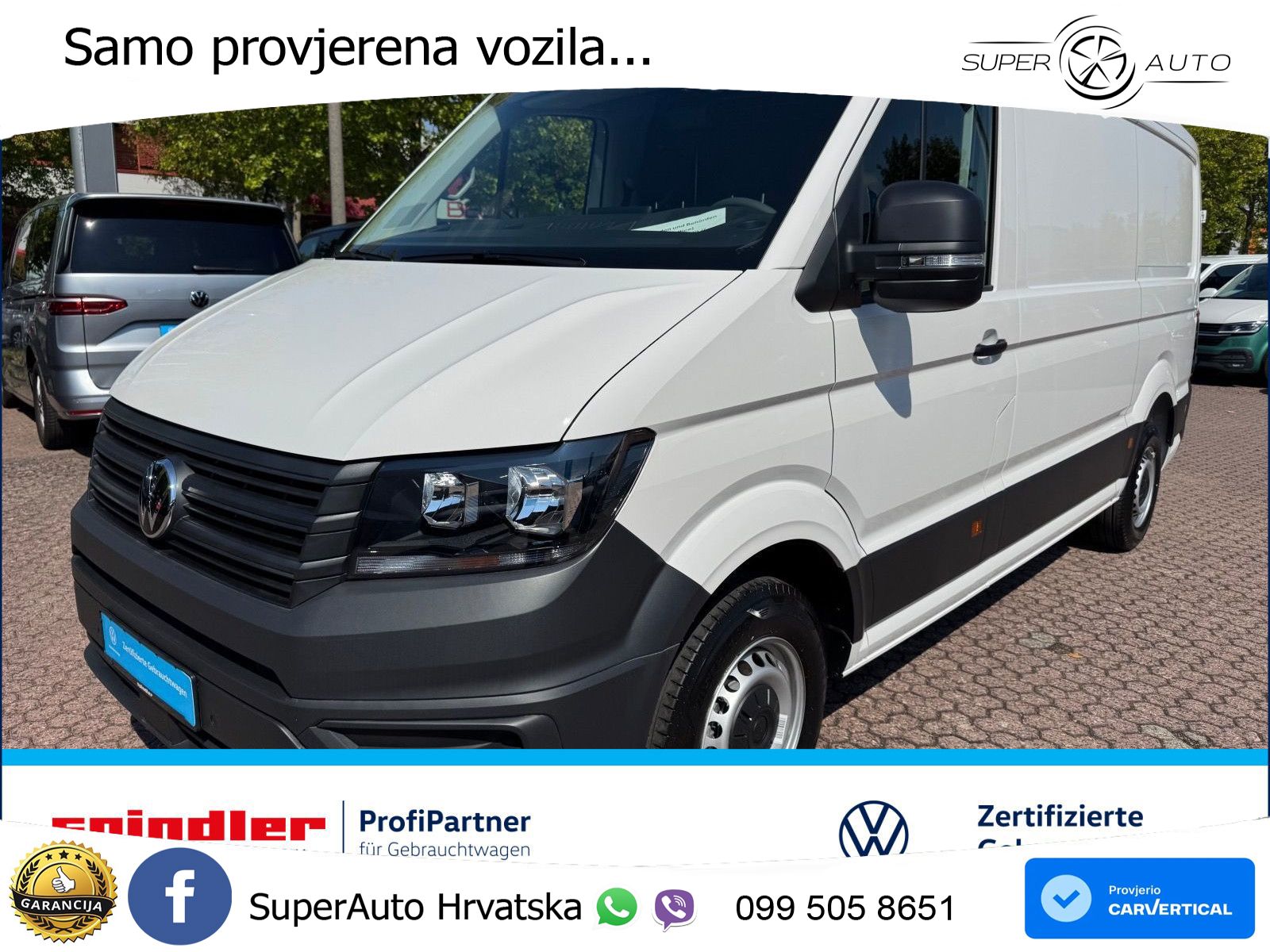 Volkswagen Crafter 35 Kasten L2H1 / Bluetooth, Klima, PDC 140 KS