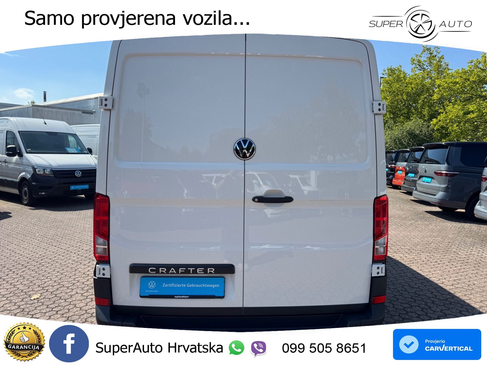Volkswagen Crafter 35 Kasten L2H1 / Bluetooth, Klima, PDC 140 KS