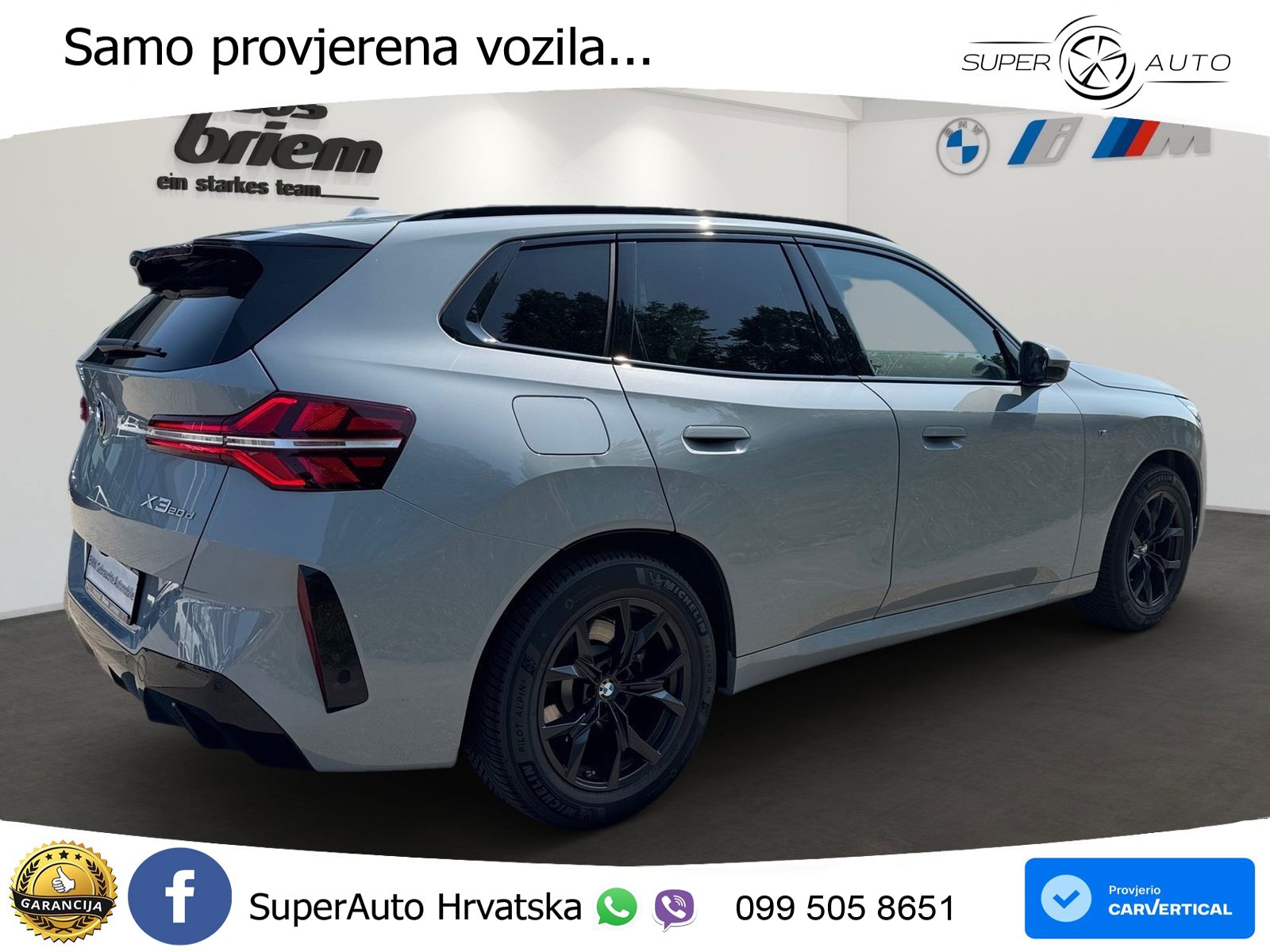 BMW X3 20d xDrive Steptronic M Sport ACC+GR SJED+360+PANO