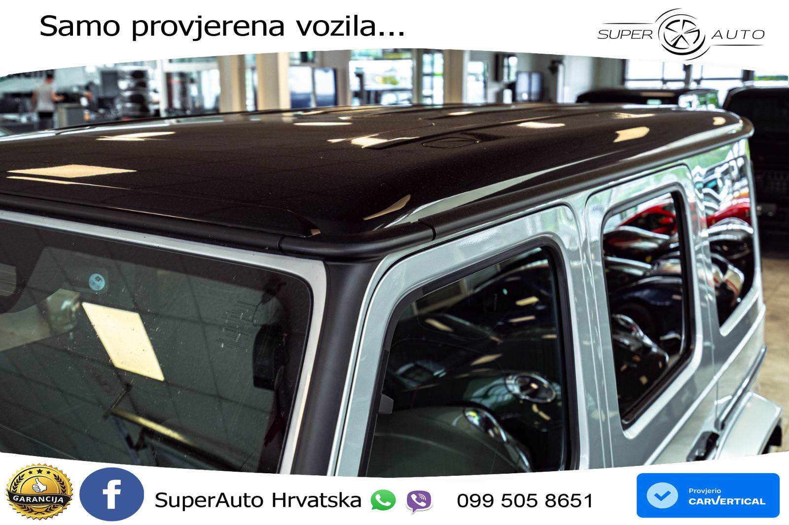 Mercedes G 450d Long (367 KS) 4MATIC 9G-TRONIC Superior ZRAČNI+ACC+GR SJED+360+PANO