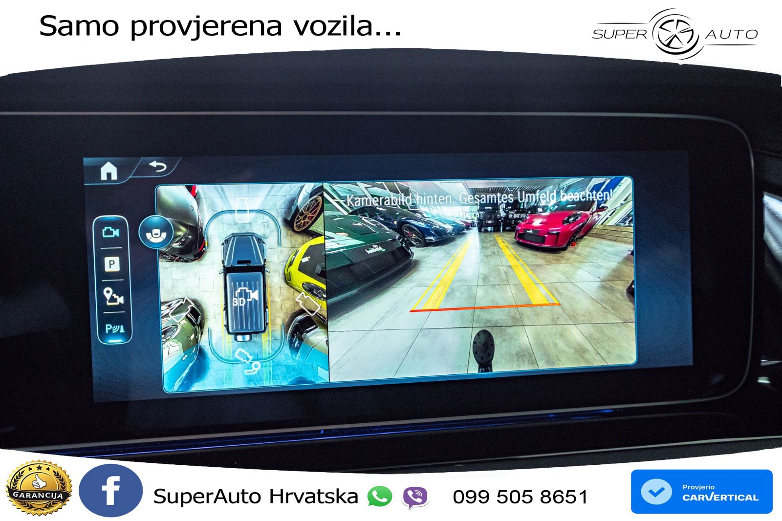 Mercedes G 450d Long (367 KS) 4MATIC 9G-TRONIC Superior ZRAČNI+ACC+GR SJED+360+PANO
