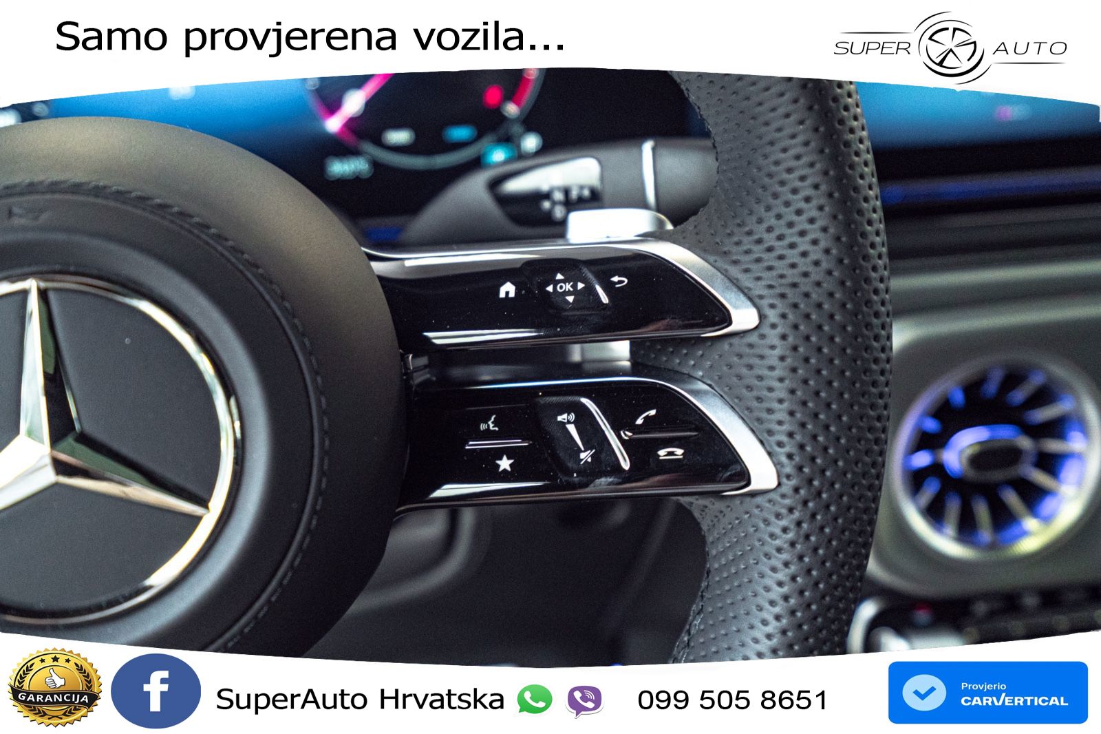 Mercedes G 450d Long (367 KS) 4MATIC 9G-TRONIC Superior ZRAČNI+ACC+GR SJED+360+PANO