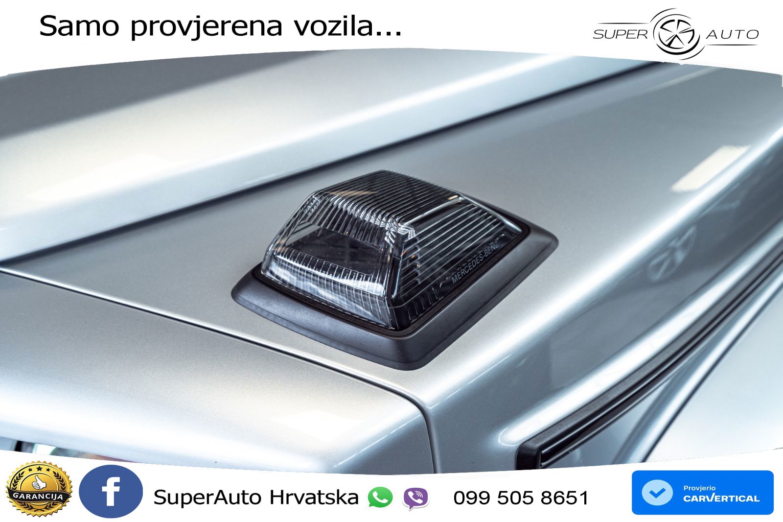 Mercedes G 450d Long (367 KS) 4MATIC 9G-TRONIC Superior ZRAČNI+ACC+GR SJED+360+PANO