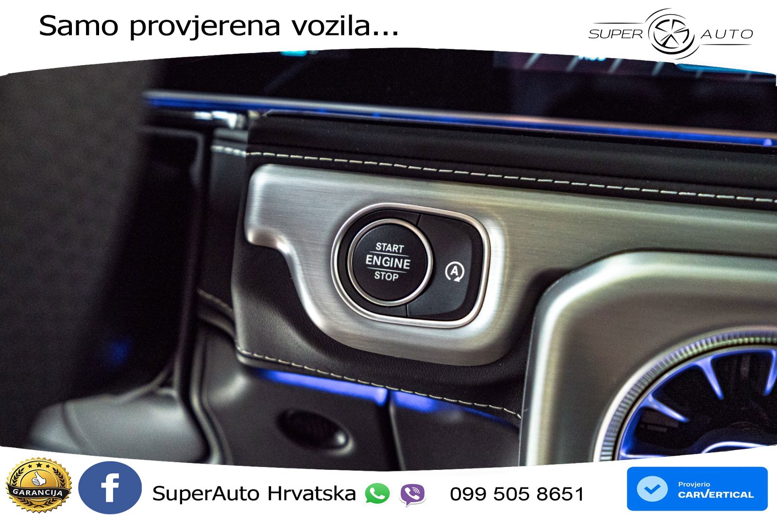 Mercedes G 450d Long (367 KS) 4MATIC 9G-TRONIC Superior ZRAČNI+ACC+GR SJED+360+PANO