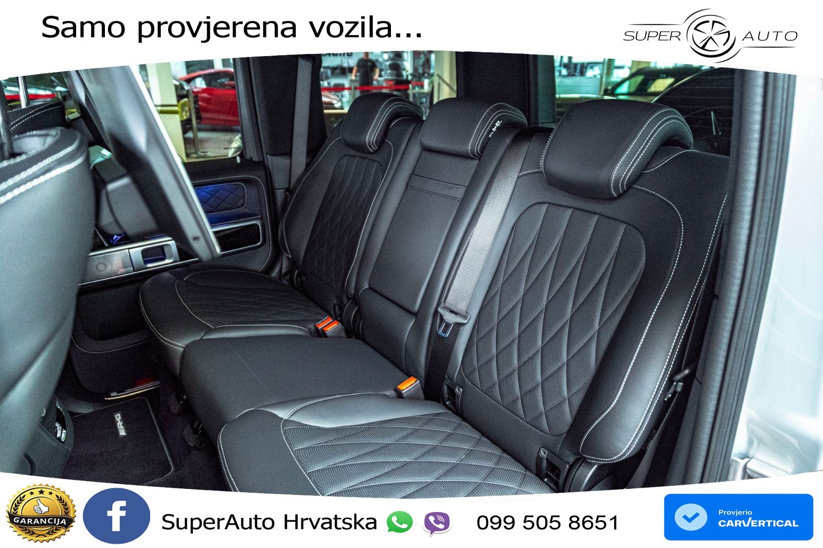 Mercedes G 450d Long (367 KS) 4MATIC 9G-TRONIC Superior ZRAČNI+ACC+GR SJED+360+PANO