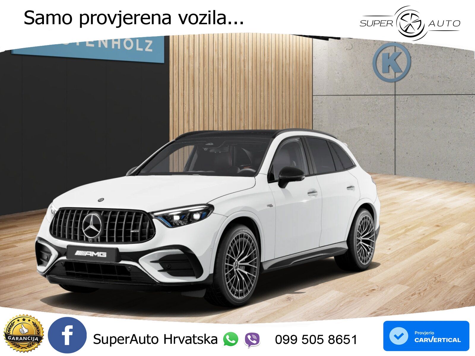 Mercedes AMG GLC 53 (449 KS) 4MATIC+ AMG SPEEDSHIFT TCT 9G ACC+GR SJED+360+PANO